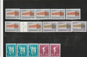 LUXEMBOURG LOT TIMBRES NEUFS 1968/1969 BON ETAT - Imagen 1 de 1