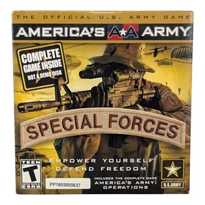 America's Army Official US Army Game PC CD-ROM Game Defend Freedom 2002 Tested - Picture 1 of 3
