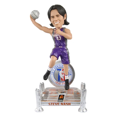 Steve Nash Phoenix Suns 75th Anniversary Bobblehead NBA Basketball Cover