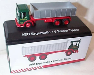 EDDIE STOBART AEC Ergomatic 6 Wheel Tipper 1:76 New Boxed - Picture 1 of 1