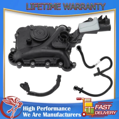 Kit de moldura de ventilación de válvula PCV separador de aceite para Audi Q7 A8 Q5 S4 A6 A7 3.0 06E103547AB Foto 1 de 4