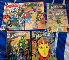 DC Comics MISTER MIRACLE  #8,10,15,17,23 1989 G-VG