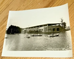 1920s Original Photo - MILWAUKEE WASHINGTON PARK Dance Pavilion with Grandstand - Picture 1 of 6