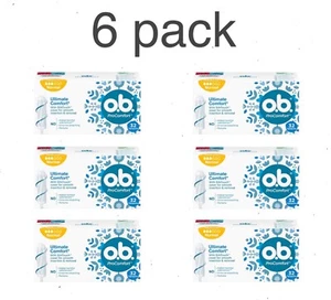 6 x Tampons O.B. PRO COMFORT NORMAL Tampons, 32 pcs. - Picture 1 of 3
