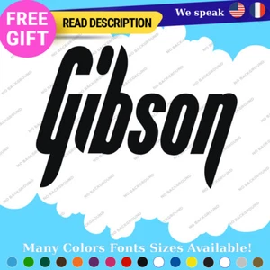 Fits Gibson Decals Stickers Vinyl Music Band Amp Diamond Guitar Pick Guard - Picture 1 of 52