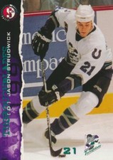 1996-97 Kentucky Thoroughblades Team Issue # JASON STRUDWICK