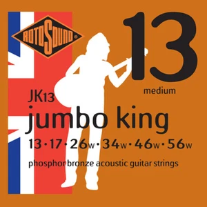Rotosound Jumbo King Phosphor Bronze Medium strings 13-56 JK13 - Picture 1 of 1