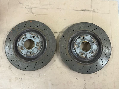 2x Mercedes W203 C32 AMG Kompressor Bremsscheibe vorne - Bild 1 von 2