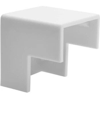 Tripp Lite Raceway Straight Connector for Cable Wiring Duct White (Pack of 20) - Image 1 of 4