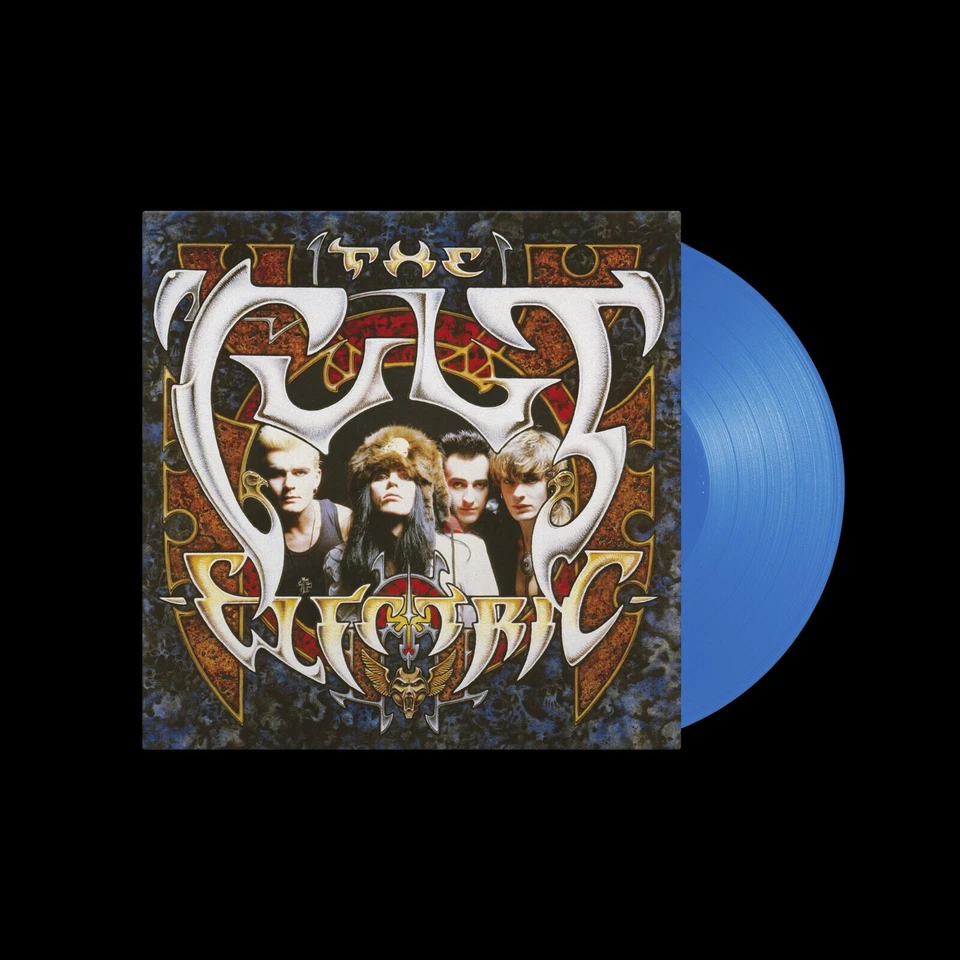 The Cult Electric Blue Vinyl LP New Sealed - Imagem 1 de 1