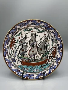 Vintage Rare Icaros Pottery Handmade and Handpainted Made in Rhodes Greece - Picture 1 of 5