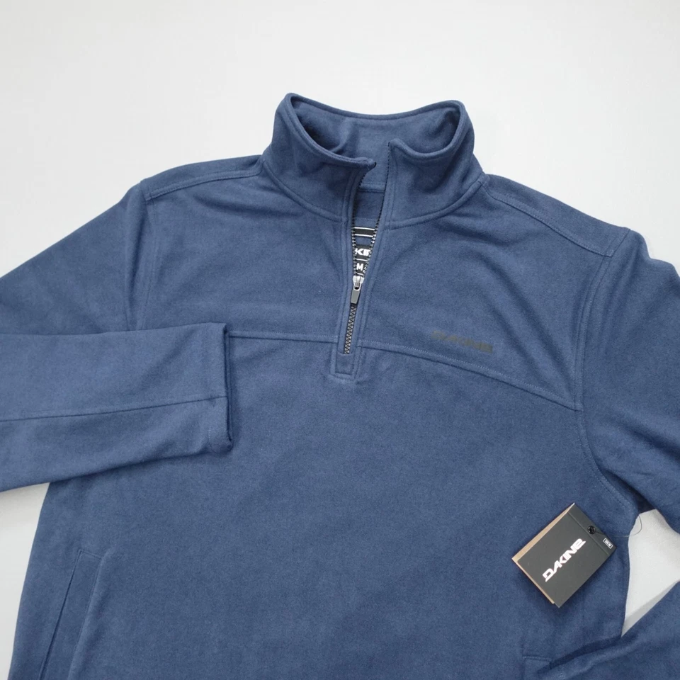Pullover polar Dakine 1/4 cremallera Naval Academy azul elástico para hombre talla M $89 Foto 1 de 4
