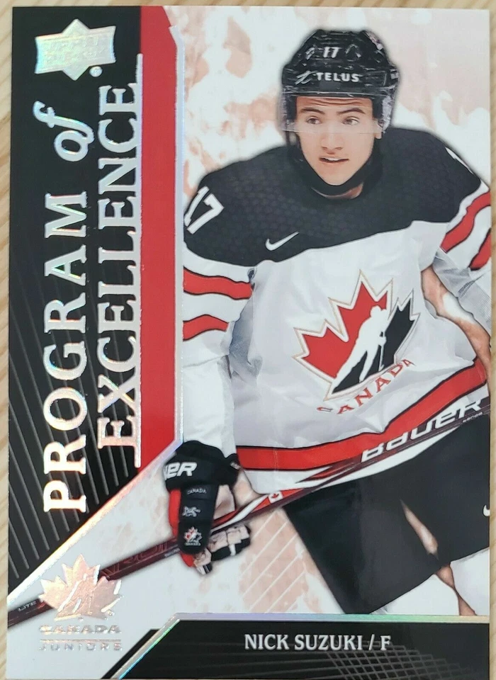 2019 UD TEAM CANADA JUNIORS PROGRAM OF EXCELLENCE  101-140 U-Pick List - Image 1 of 1