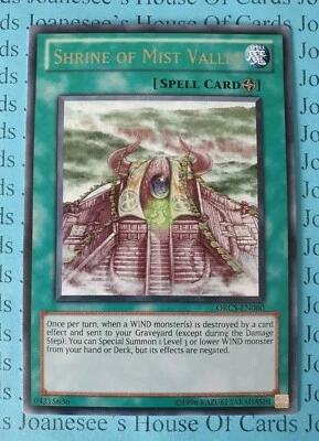 Shrine of Mist Valley ORCS-EN060 Silver Rare Yu-Gi-Oh Card (U) New - Image 1 of 3