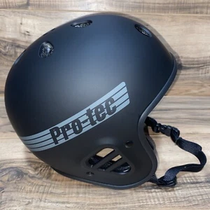 Casco Pro Tec corte completo negro mate, talla pequeña - Imagen 1 de 5