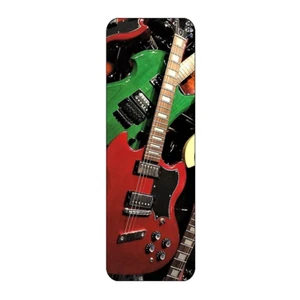 ELECTRIC GUITAR MUSIC NOVELTY BOOKMARK SAME IMAGE BOTH SIDES GREAT GIFT - Picture 1 of 1