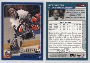 2003-04 Topps Blue /500 Rick DiPietro #233