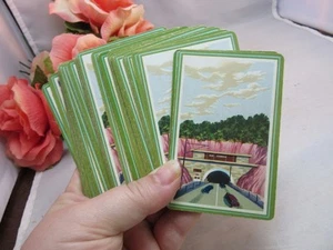 Werbung Spielkarten. Pennsylvania Turnpike Souvenir. 1 Karte fehlt - Bild 1 von 4