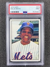 1975 SSPC #616 Willie Mays PSA 9 MINT HOF Mets Giants BEAUTY MUST SEE TO APPRECI