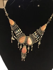 WOW L@@K Indianerschmuck Halskette alles handgefertigt - Bild 1 von 4