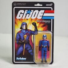 Cobra Commander Cape & Scepter Enemy Leader G.I. Joe Super 7 Reaction Figure New