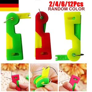 Nadeleinfädler Einfädler Nähzubehör Nadel Fadeneinfädler Nähen Einfädelhilfe - Picture 1 of 18