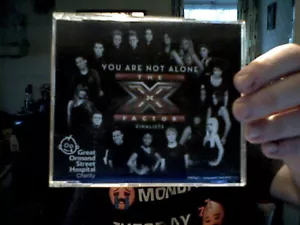 YOU ARE NOT ALONE CD SINGLE POP CHRISTMAS X FACTOR SAVE THE ££££S - Imagen 1 de 1