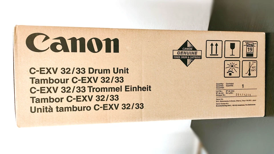 Canon Unita Tamburo Originale C-EXV 32 / 33 - NUOVO - 2772B003 - Imagen 1 de 1