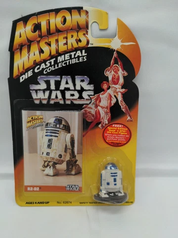 Star Wars Power of the Force Action Masters R2-D2 Die Cast Figure Cover