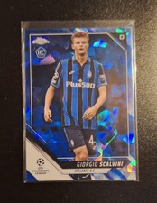Topps Chrome Sapphire Edition Rookie RC Card Giorgio Scalvini Atalanta