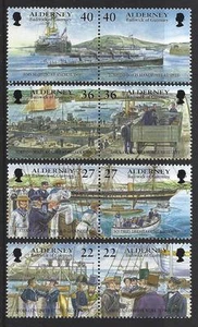 ALDERNEY 2001 GARRISON ISLAND 5TH SERIES THE ROYAL NAVY UNMOUNTED MINT, MNH - Picture 1 of 1