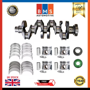 204DTA 2.0 CIGÜEÑAL DE ACERO DE ALEACIÓN DIÉSEL + KIT DE RECONSTRUCCIÓN DE MOTOR PARA RANGE ROVER - Imagen 1 de 8