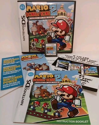 Mario VS Donkey Kong 2:  March Of The Minis NINTENDO DS  Authentic- TESTED  - Image 1 of 4