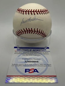 Paul Lo Duca Dodgers Marlins Mets Signed Autograph OMLB Baseball PSA DNA - Picture 1 of 2