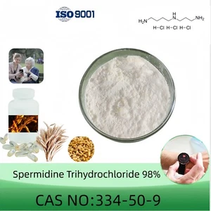 Polvo de trihidrocloruro de espermidina, pureza 98 % mínimo, 10 gramos CAS 334-50-9 - Imagen 1 de 5