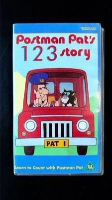 Postman Pat's 123 Story VHS - Image 1 of 4
