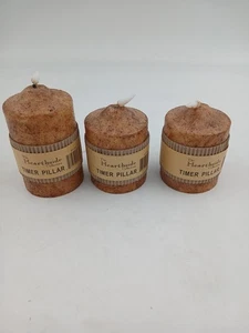 The Hearthside Collection Timer Stumpenkerzen 3er Set Batterie LED flammenlos 85255 - Bild 1 von 11