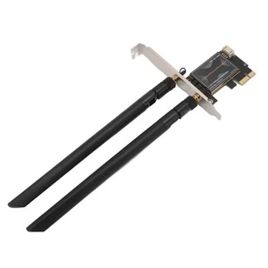 PCIE WiFi Card 6000Mbps 8DB Dual Antenna BT 5.2 Pcie WiFi 6E Wireless Network FY - Afbeelding 1 van 28