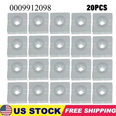 20PCS Exterior Side Sill Panel Clips For 2008-2016 Smart Fortwo 451 0009912098 - Image 1 of 4