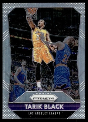 2015-16 Panini Prizm Tarik Black Los Angeles Lakers #117 - Image 1 of 2