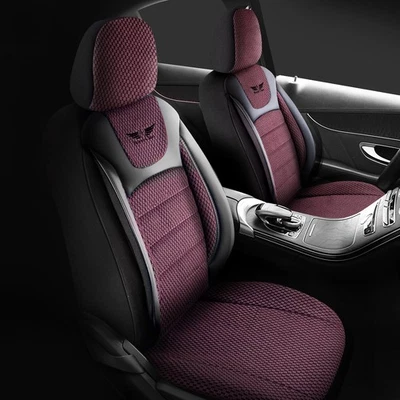 Car Seat Covers to fit Subaru Justy in Black and Black - Image 1 of 4