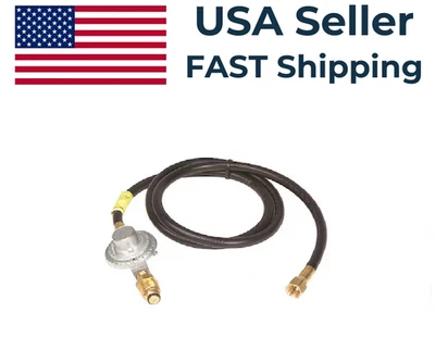 Conjunto regulador y manguera de propano portátil de baja presión Mr. Heater F273071 5 pies Foto 1 de 4