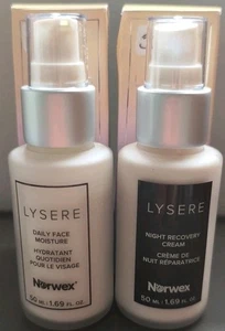 Norwex Lysere Daily Face Moisture & Night Recovery Cream 1.69 Fl oz. 50ml X 2 - Picture 1 of 4