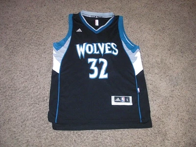 Camiseta deportiva de baloncesto cosida Minnesota Timberwolves KARL-ANTHONY TOWNS para hombre pequeña Foto 1 de 4
