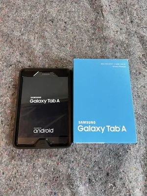 Samsung Galaxy Tab A 8,0" (solo Wi-F) - 16 GB - titanio ahumado - SM-T350NZAAXAR Foto 1 de 4