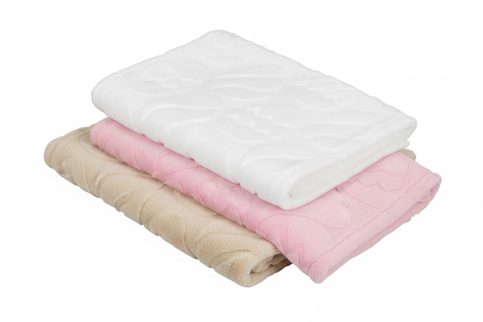 Plüschfleece 3D Ostereier, 50 x 160 cm - Bild 1 von 1