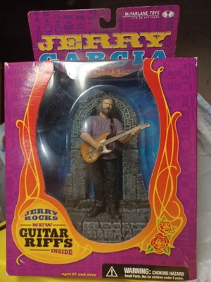 Figura de colección McFarlane Toys "Jerry Garcia" Super Stage edición de lujo nueva en caja Foto 1 de 2