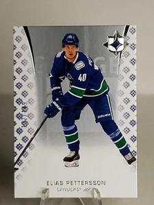Elias Pettersson 2020-21 Upper Deck Ultimate Collection Silver /249 Canucks - Bild 1 von 3