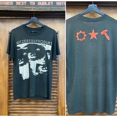 Reprint Nitzer Ebb Band Music Double Sided Unisex T-Shirt Gildan - Image 1 of 4