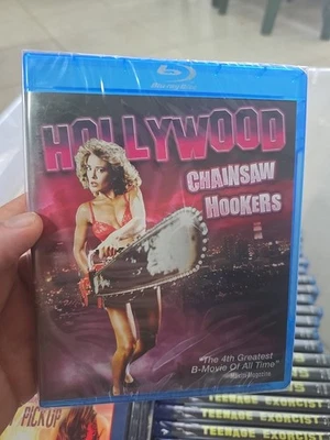 Hollywood Chainsaw Hookers Blu-ray 1988 OLEN RAY B-Movie Horror Linnea Quigley - Image 1 of 2